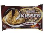 Milk Chocolate Candies Kisses w/Almonds 13.5 oz